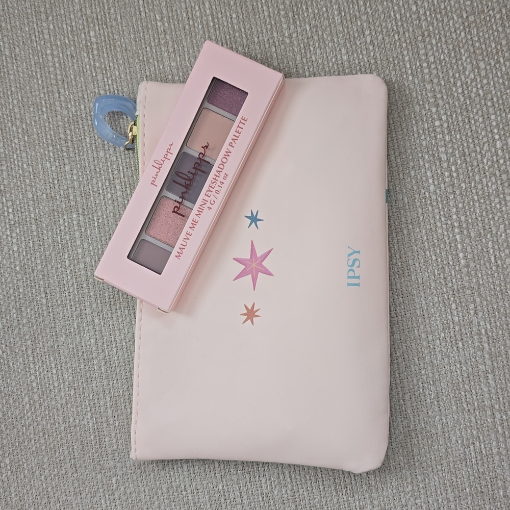 IPSY Bag & Pinklipps Mauve Eyeshadow Pallette